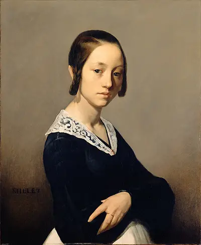 Portrait of Louise-Antoinette Feuardent Jean-Francois Millet
